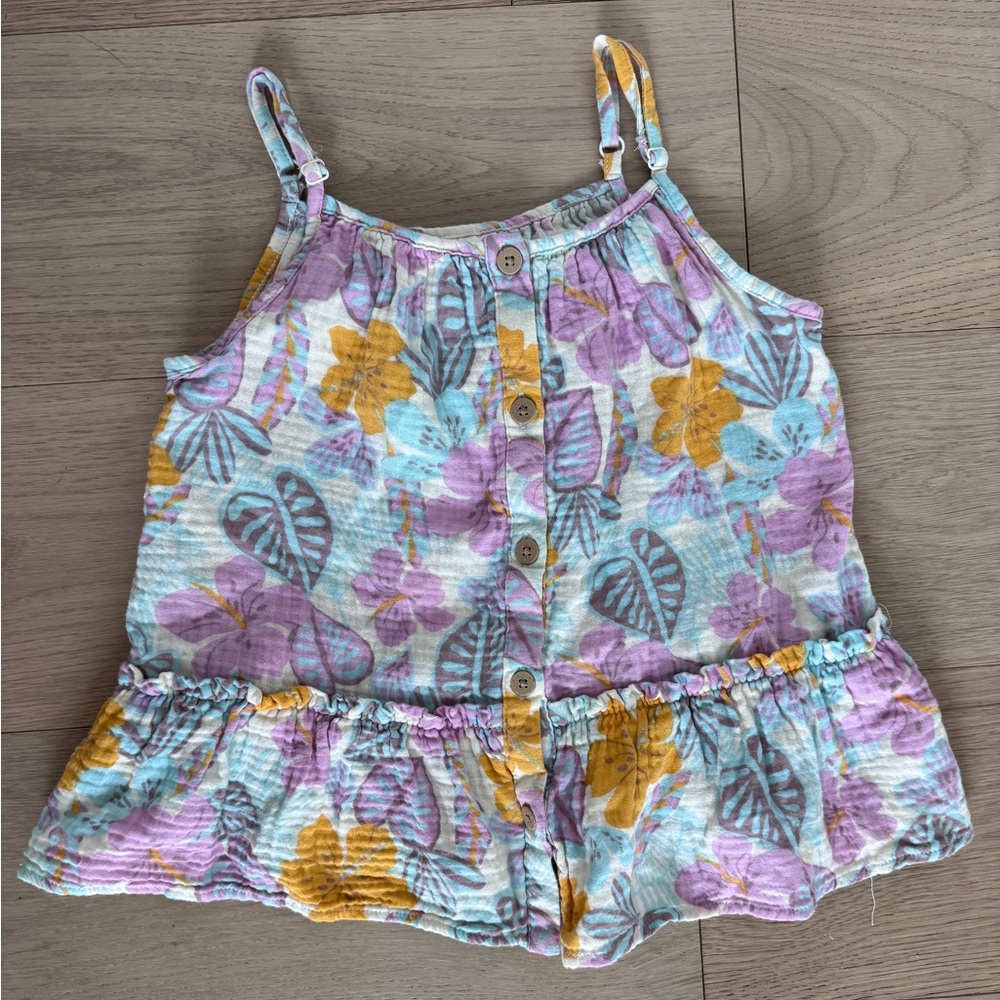 Floral Flowy Tank Top